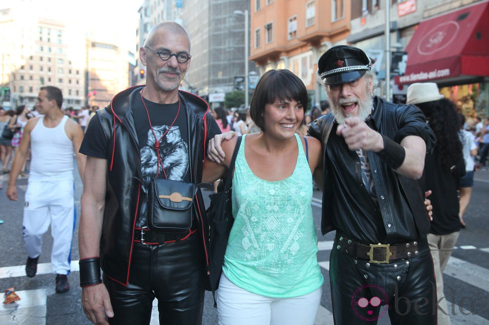 Veteranos gays en el Orgullo Gay de Madrid