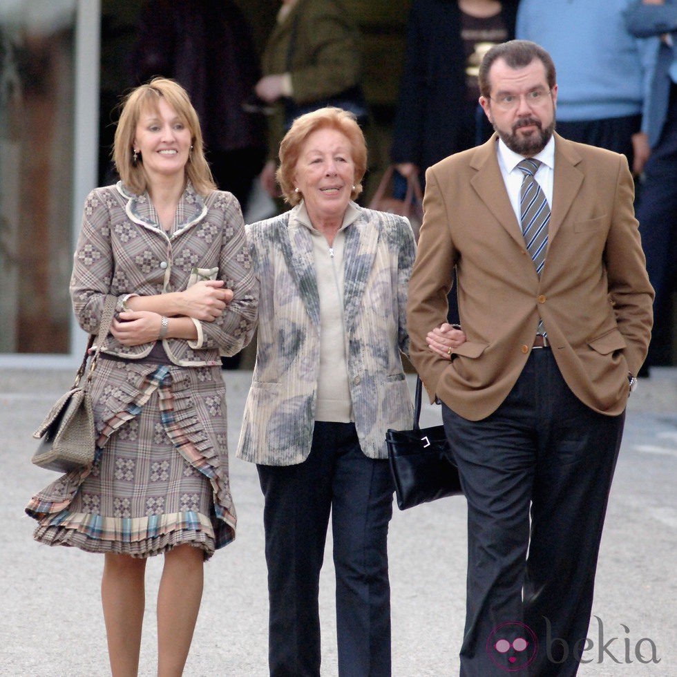 Jesús Ortiz, Menchu Álvarez del Valle y Henar Ortiz