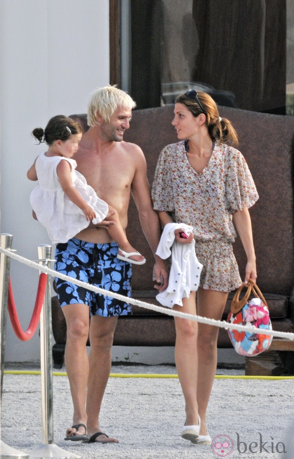 Santiago Cañizares y Mayte García en 2008
