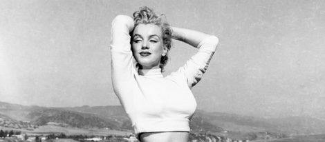 Marilyn Monroe con pantalón corto en 1950