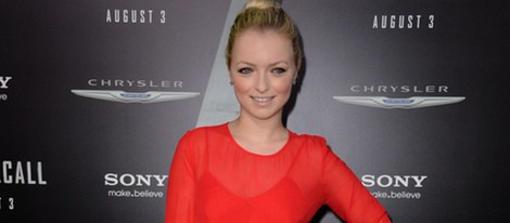 Francesca Fisher-Eastwood en el estreno de 'Desafío total' en Los Angeles