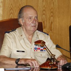 El Rey Juan Carlos con heridas en la nariz tras caerse de bruces