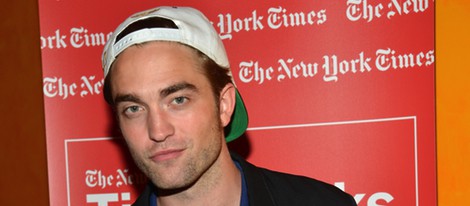 Robert Pattinson en la promoción de 'Cosmopolis'