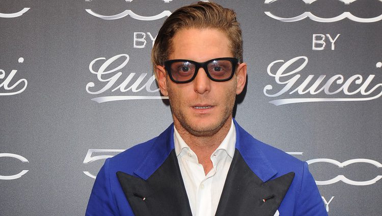 Lapo Elkann en una fiesta organizada por Gucci