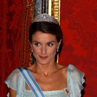 Doña Letizia en su primera cena de gala como Princesa de Asturias