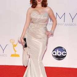 Christina Hendricks en los Premios Emmy 2012