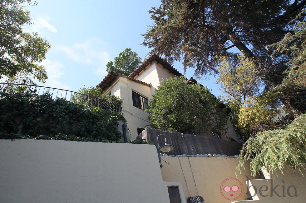 La casa desde donde se ha precipitado al vacio Johnny Lewis