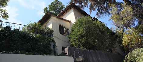 La casa desde donde se ha precipitado al vacio Johnny Lewis