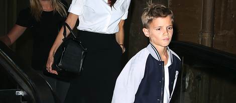 Victoria Beckham y su hijo Romeo Beckham