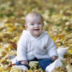 Estela de Suecia con 8 meses