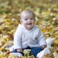 Estela de Suecia con 8 meses