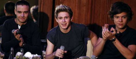 Liam Payne, Niall Horan y Harry Styles de One Direction