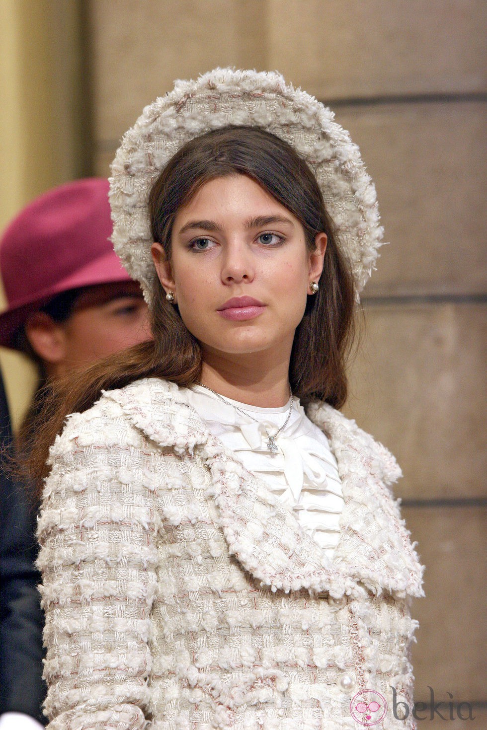 Carlota Casiraghi en la entronización de Alberto II de Mónaco en 2005
