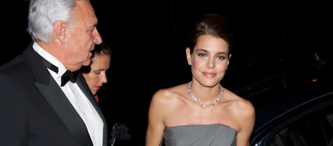 Carlota Casiraghi en la cena de gala de la exposición 'El arte de Cartier'