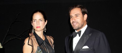 El Litri y Carolina Adriana Herrera en la cena de gala de la exposición 'El arte de Cartier'