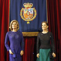Figuras de las Infantas Cristina y Elena en el Museo de Cera de Madrid