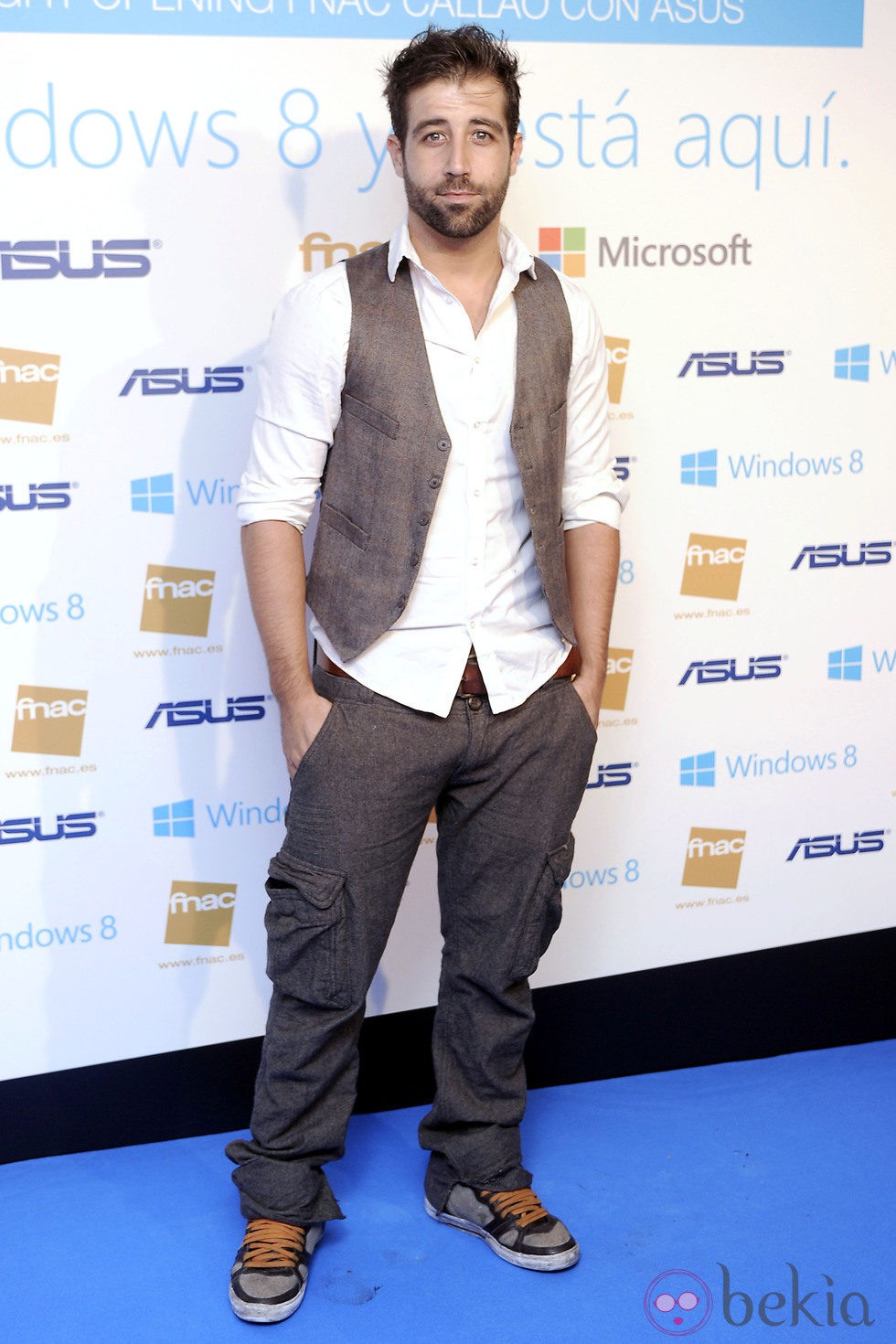 Leandro Rivera en la presentación del Windows 8 en Madrid