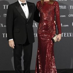Marco Severini y NIeves Álvarez en los Premios Telva 2012
