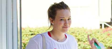 Hilary Duff después de acudir a las urnas 