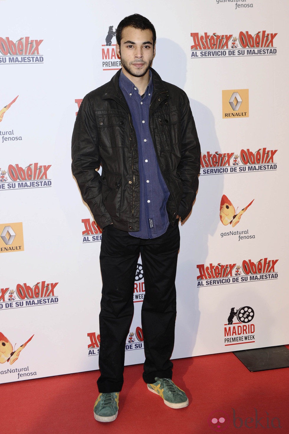 Nasser Saleh en el estreno de 'Astérix y Obelix: al servicio de Su Majestad