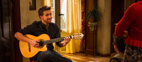 Pablo Alborán realiza un 'cameo' en la serie Aída