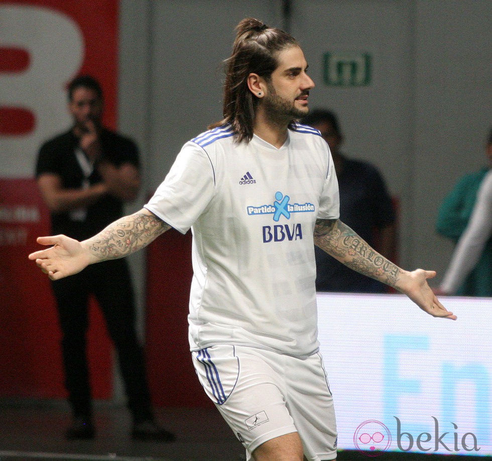 Melendi en el 'Partido x la ilusión' 2012