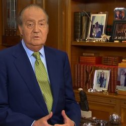 El Rey Juan Carlos I en el mensaje de Navidad 2012