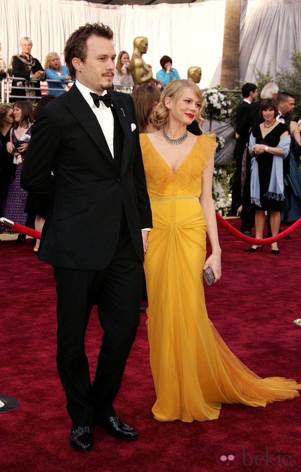 Heath Ledger y Michelle Williams en los Oscar 2006