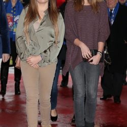 Camille Gotlieb y Pauline Ducruet en el Festival de Circo de Monte-Carlo 2013