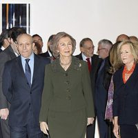 La Reina Sofía en la inauguración de la exposición 'La invención concreta: Colección Patricia Phelps de Cisneros'