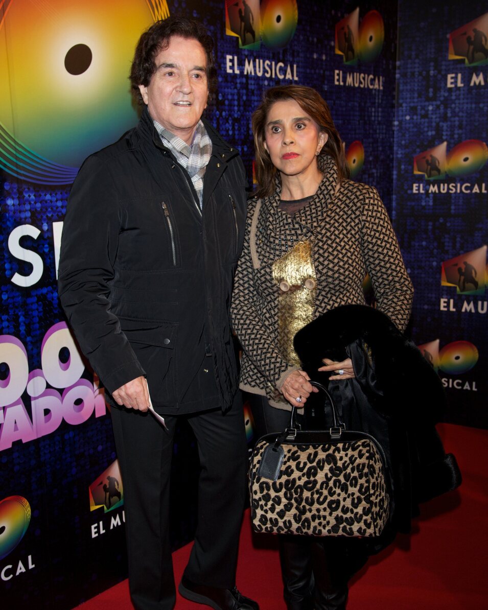 Manolo de la Calva en el estreno de '40 The Musical '