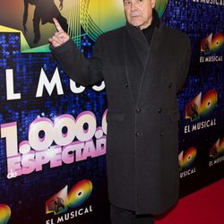 Antonio Resines en el estreno de '40 El Musical'