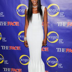 Naomi Campbell en el estreno del programa de modelos 'The Face'