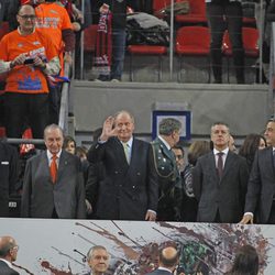 El Rey Don Juan Carlos en la Final de la 'Copa del Rey' de Baloncesto