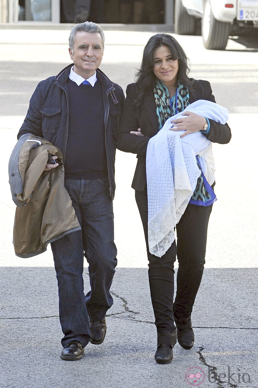 José Ortega Cano y Ana María Aldón presentan a su hijo José María