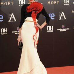 Nieves Álvarez en los Goya 2013
