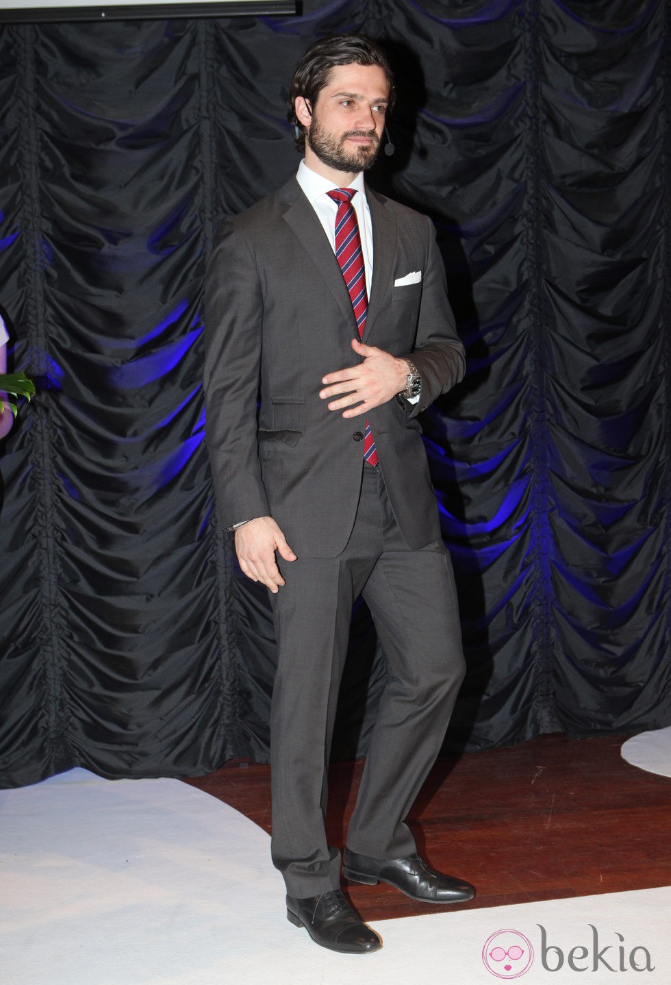 Carlos Felipe de Suecia en la Swedish White Guide Gala