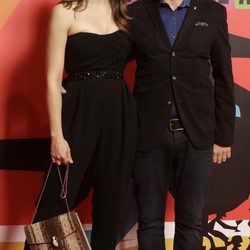 Leonor Watling y Jorge Drexler en el estreno de 'Los amantes pasajeros'