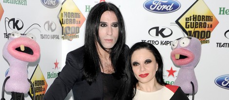 Alaska y Mario Vaquerizo en la celebración de los 1000 programas de 'El Hormiguero'
