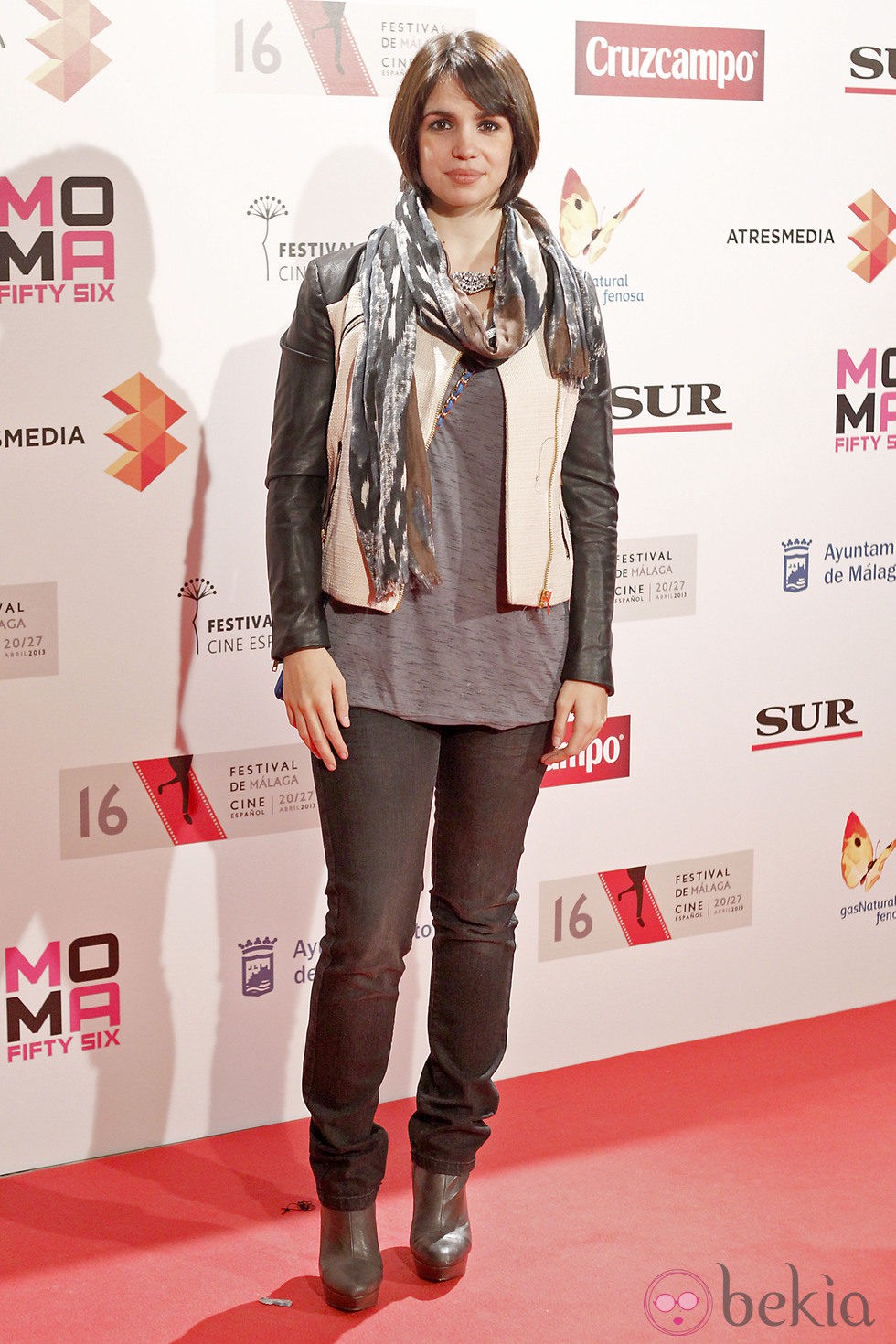 Elena Furiase en la presentación del Festival de Málaga 2013