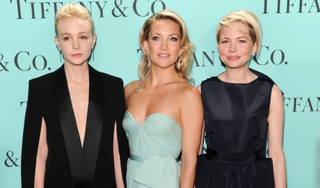 Carey Mulligan, Kate Hudson y Michelle Williams en la fiesta de Tiffany & Co