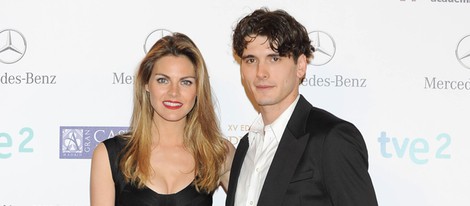 Amaia Salamanca y Yon González en los Premios Iris 2013