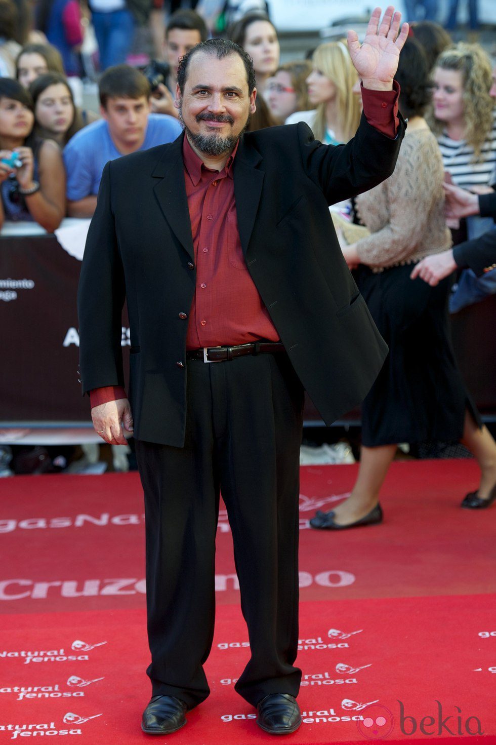Joaquín Núñez en la clausura del 16 Festival de Málaga