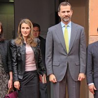 Los Príncipes Felipe y Letizia en la exposición 'Santas de Zurbarán: Devoción y Persuasión'