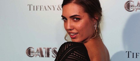 Amber Le Bon en la premiere de 'El gran Gatsby' en Londres