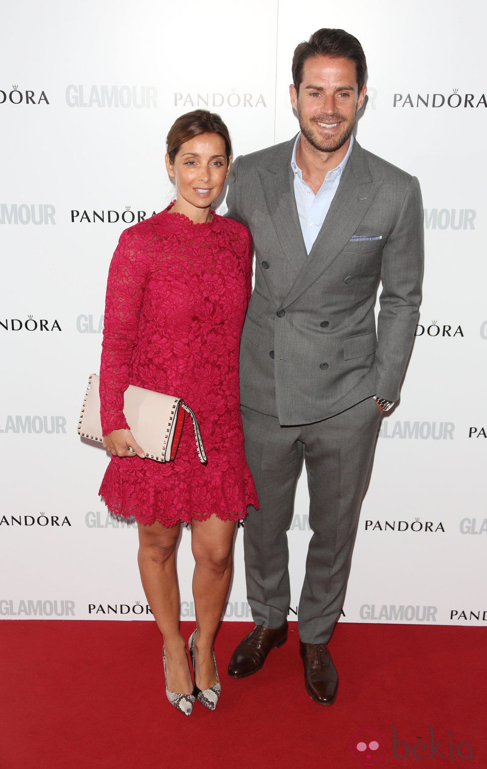 Jamie Redknapp y Louise Redknapp en los Premios Glamour Mujer del Año 2013 en Londres