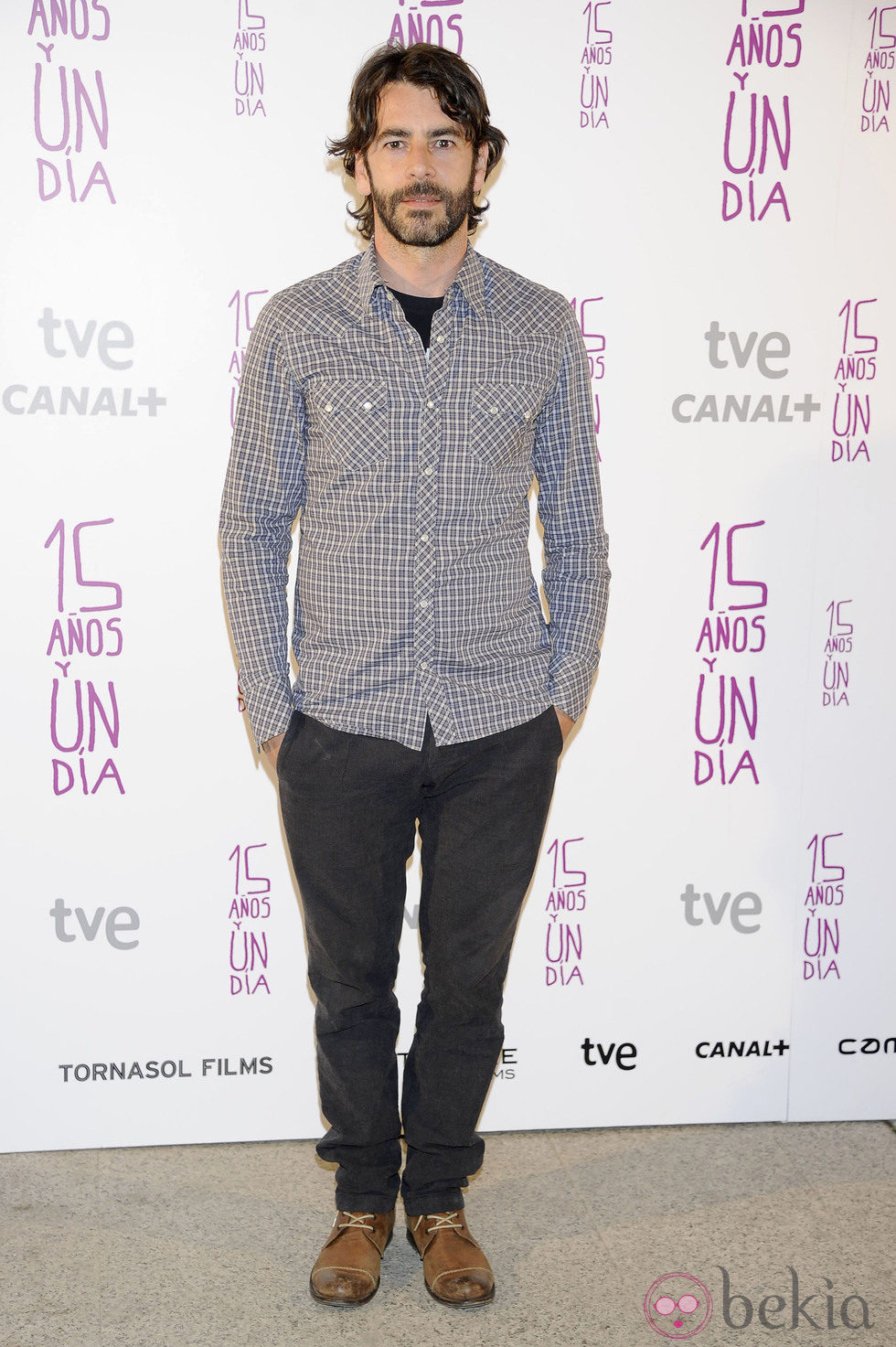 Eduardo Noriega en el estreno de '15 años y un día'