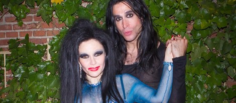 Alaska y Mario Vaquerizo en el 50 cumpleños de Alaska