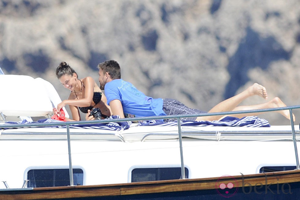 Marc Gasol y Cristina Blesa durante unos días de vacaciones en Menorca