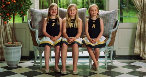 Foto oficial de las Princesas Alexia, Amalia y Ariane de Holanda 